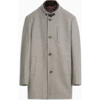 Cinque Kurzmantel aus einem Wollgemisch mit Stehkragen und Kunstfellblende in 98 von CINQUE