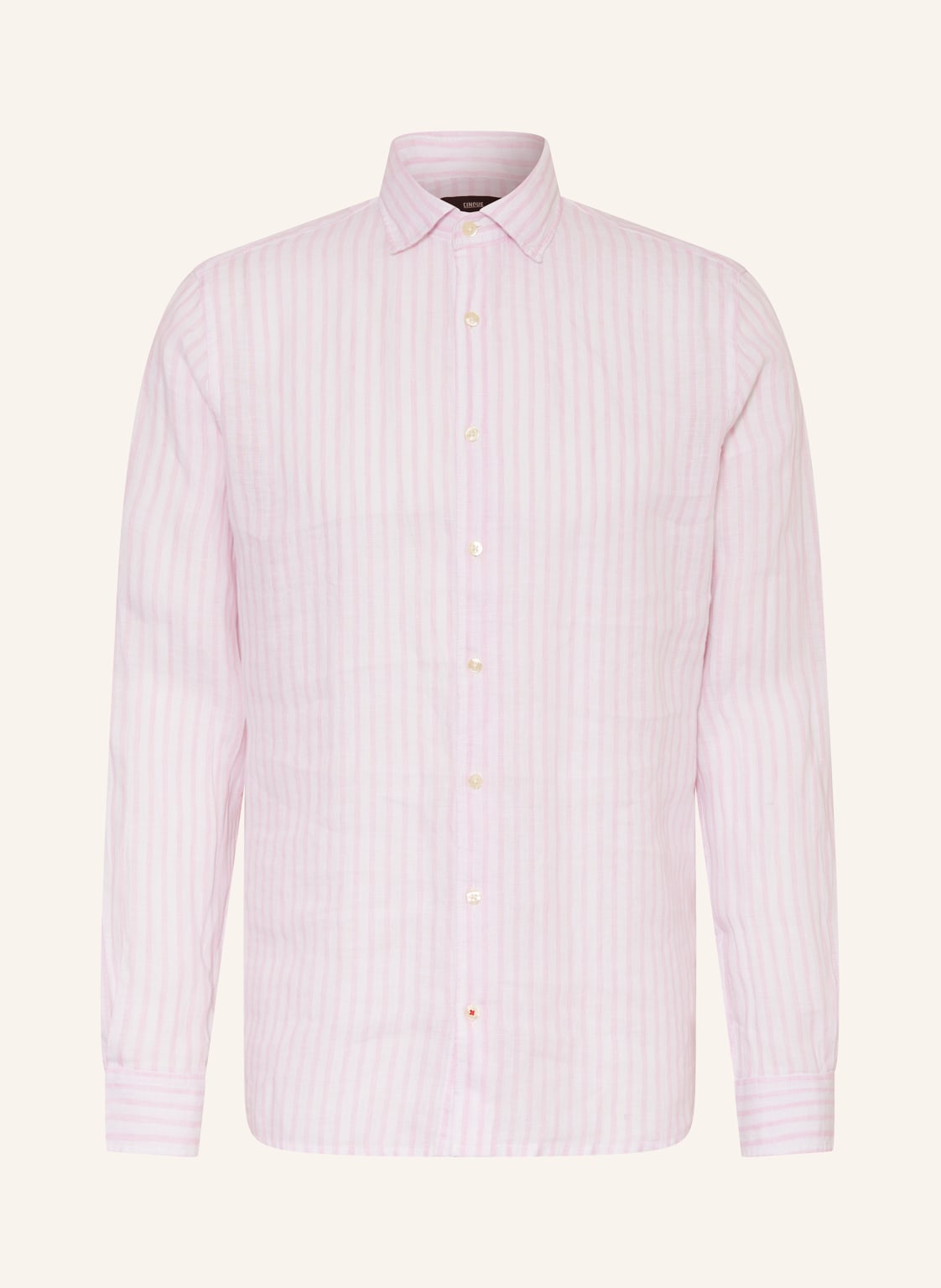 Cinque Leinenhemd Cisteven Regular Fit rosa von CINQUE