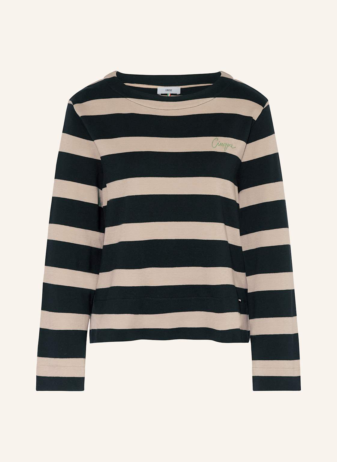 Cinque Longsleeve Citacy schwarz von CINQUE