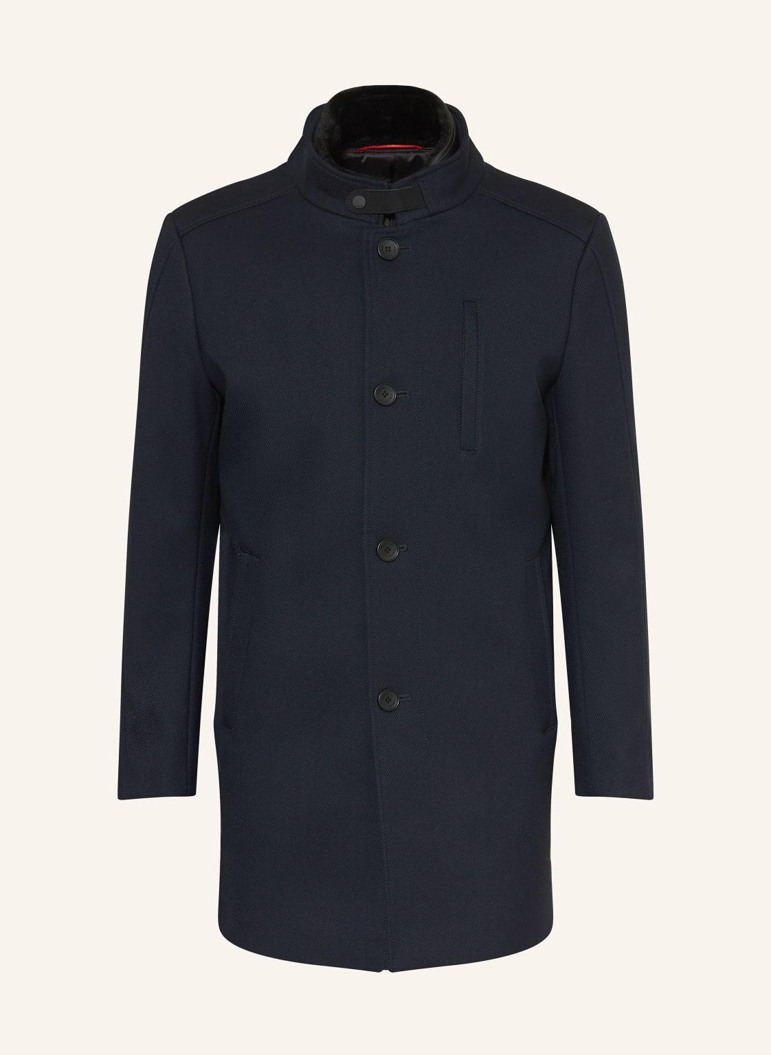 Cinque Mantel Ciarsenal Mit Herausnehmbarer Blende blau von CINQUE