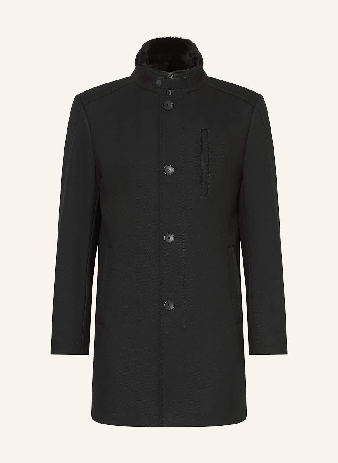 Cinque Mantel Ciarsenal Mit Herausnehmbarer Blende schwarz von CINQUE