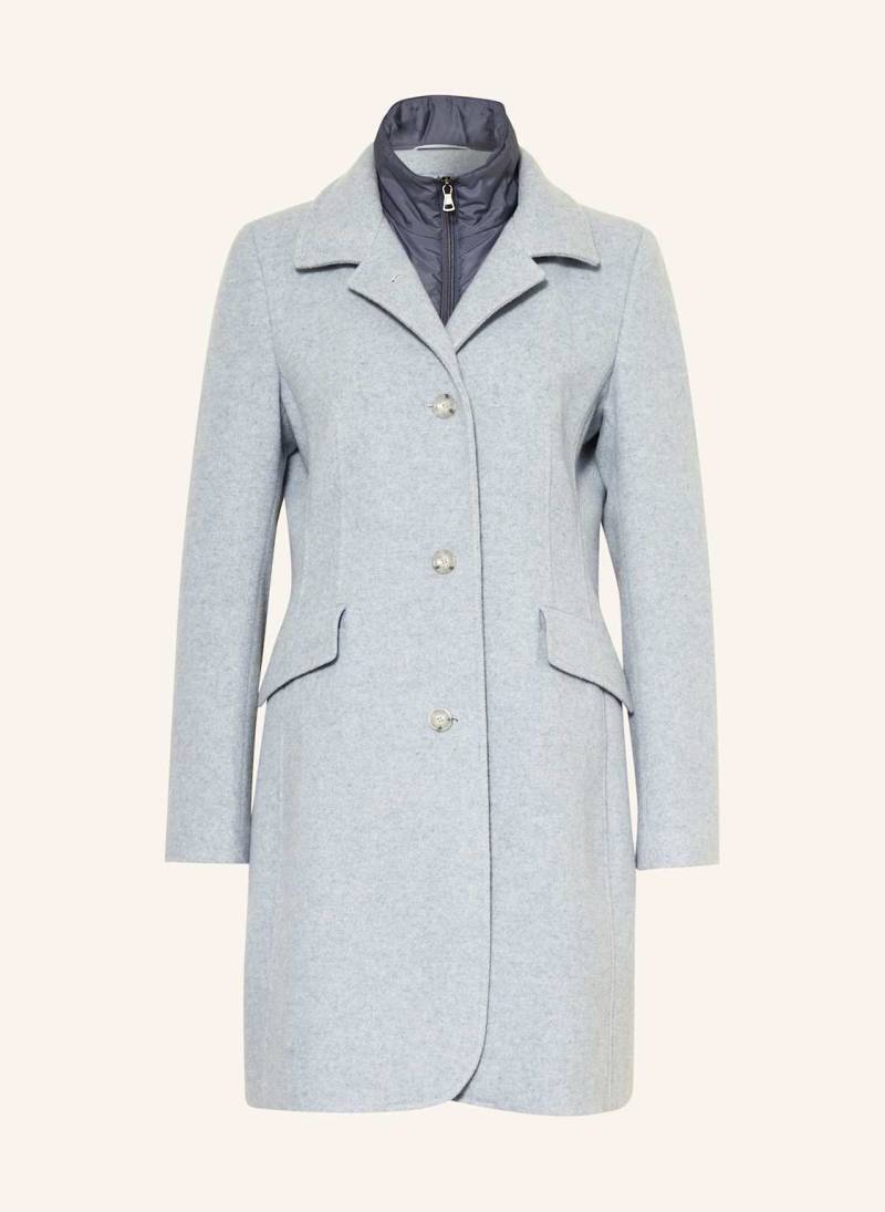 Cinque Mantel Ciastrella Im Materialmix blau von CINQUE