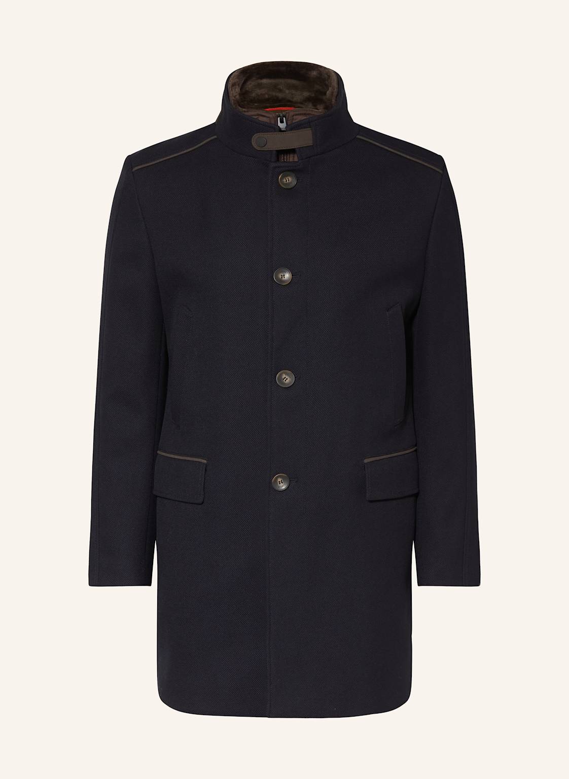 Cinque Mantel Citaste_2 blau von CINQUE