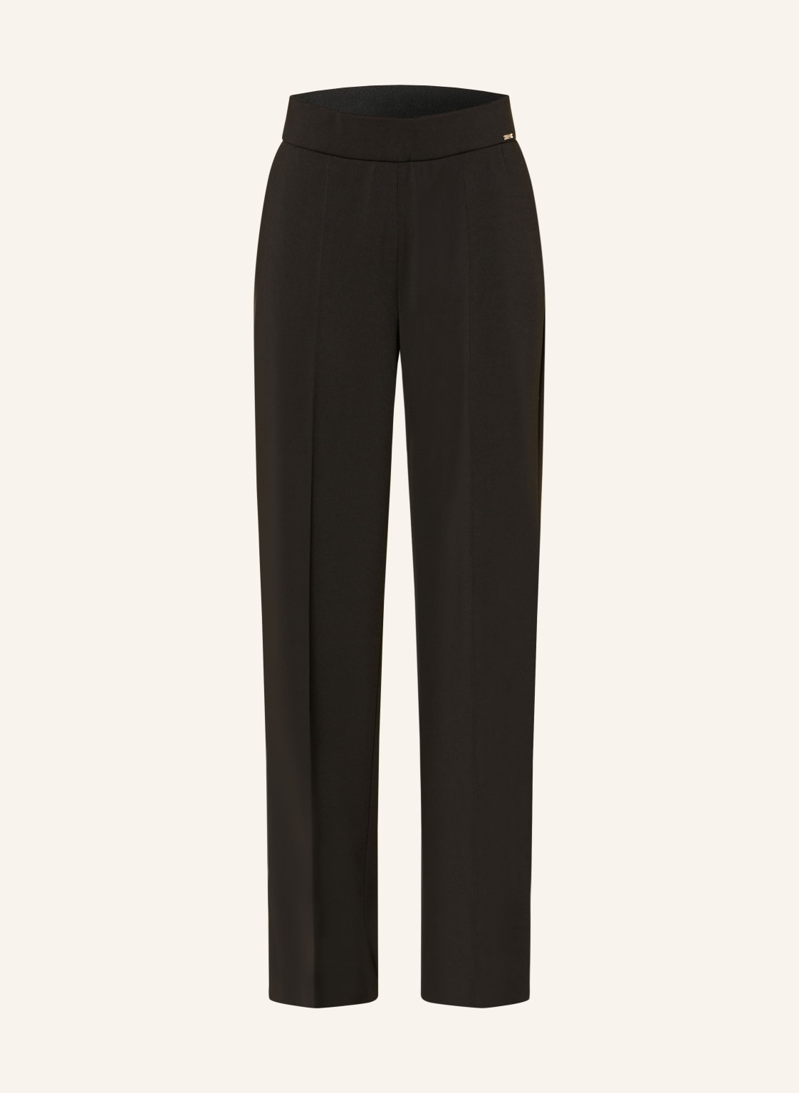 Cinque Marlenehose Cisilasso Aus Jersey schwarz von CINQUE