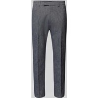 Cinque Regular Fit Anzughose mit Gürtelschlaufen Modell 'BEPPE' in Jeansblau, Größe 48 von CINQUE