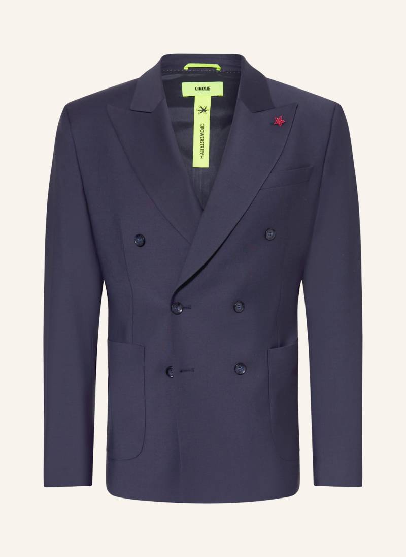 Cinque Sakko Citwice Slim Fit blau von CINQUE