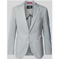 Cinque Sakko mit aufgesetzten Taschen Modell 'DATI' in Silber, Größe 48 von CINQUE