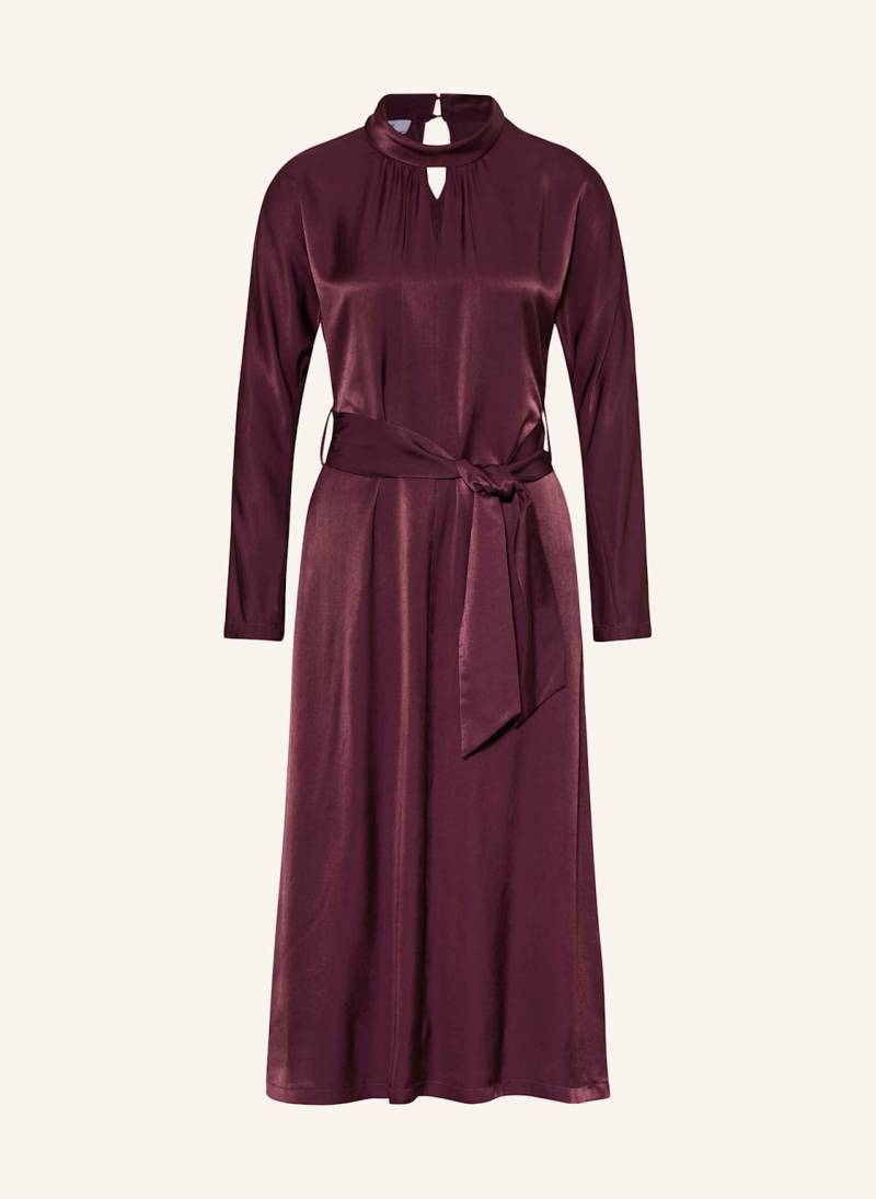 Cinque Satinkleid Ciellipse Mit Cut-Out rot von CINQUE