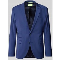 Cinque Slim Fit 2-Knopf-Sakko mit Schurwoll-Anteil Modell 'Castello' in Royal, Größe 54 von CINQUE