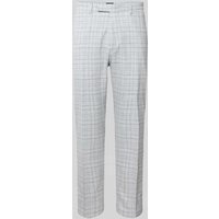 Cinque Slim Fit Anzughose mit Leinen-Anteil Modell 'BEPPE' in Hellblau, Größe 52 von CINQUE