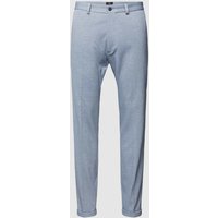 Cinque Slim Fit Stoffhose in Melange-Optik Modell 'Bodo' in Dunkelblau, Größe 98 von CINQUE