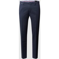 Cinque Slim Fit Stoffhose mit Stretch-Anteil Modell 'CiBrody' in Dunkelblau Melange, Größe 42 von CINQUE