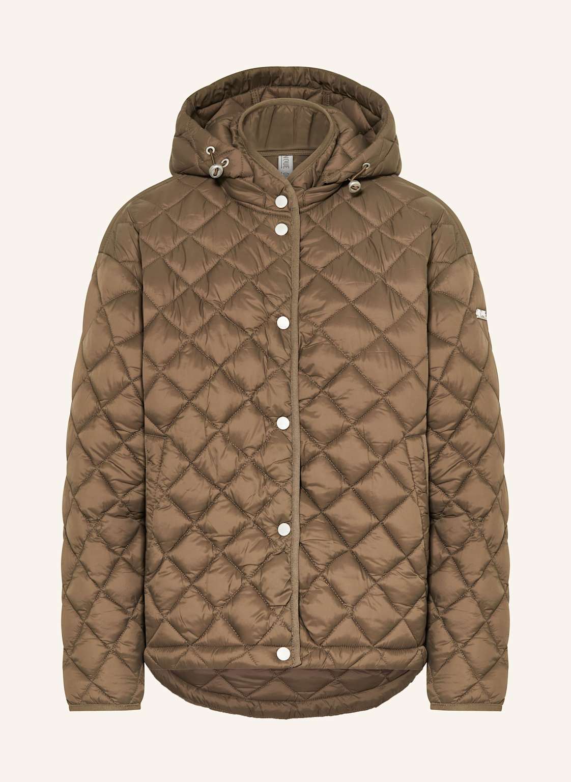 Cinque Steppjacke Ciphil Mit Abnehmbarer Kapuze gruen von CINQUE