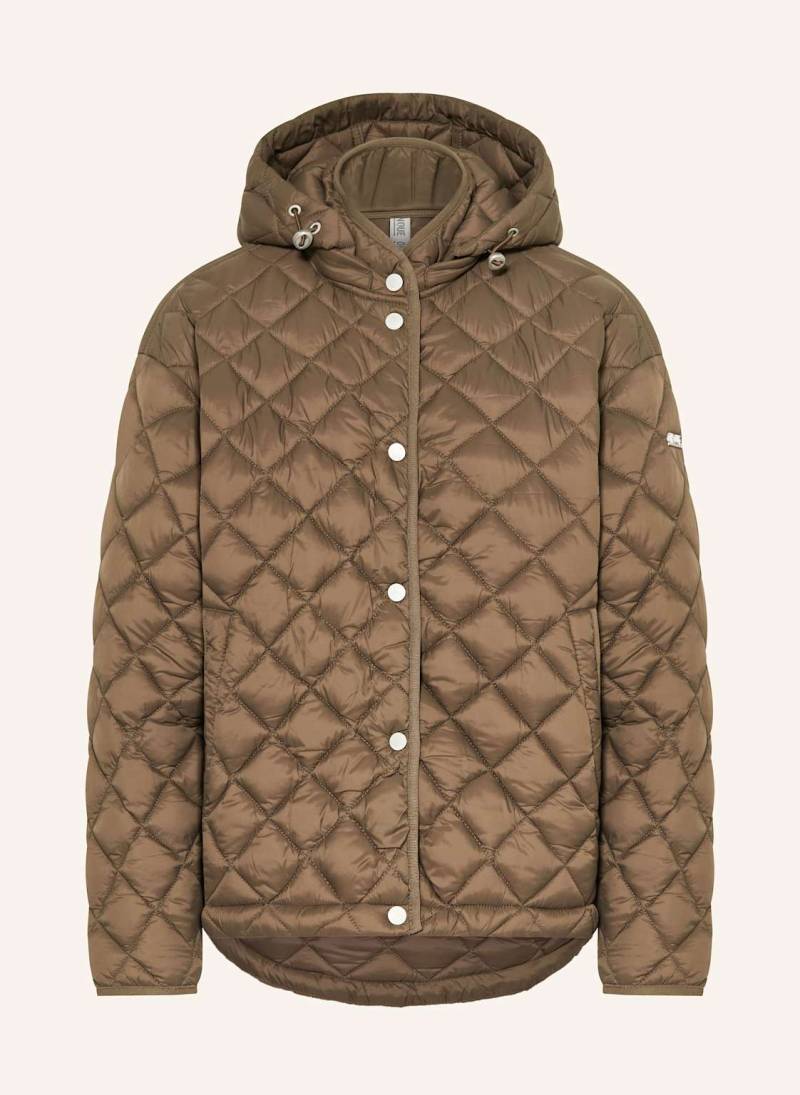 Cinque Steppjacke Ciphil Mit Abnehmbarer Kapuze gruen von CINQUE