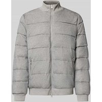 Cinque Steppjacke mit Zweiwege-Reißverschluss Modell 'GAPE' in Hellgrau, Größe S von CINQUE