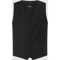 Cinque Super Slim Fit Weste mit Stretch-Anteil Modell 'Cifistivo' in Black, Größe 106 von CINQUE