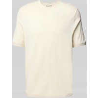 Cinque T-Shirt mit Rundhalsausschnitt Modell 'Badi' in Offwhite, Größe S von CINQUE