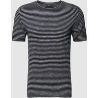Cinque T-Shirt mit Streifenmuster Modell 'Joni' in Dunkelblau, Größe M von CINQUE