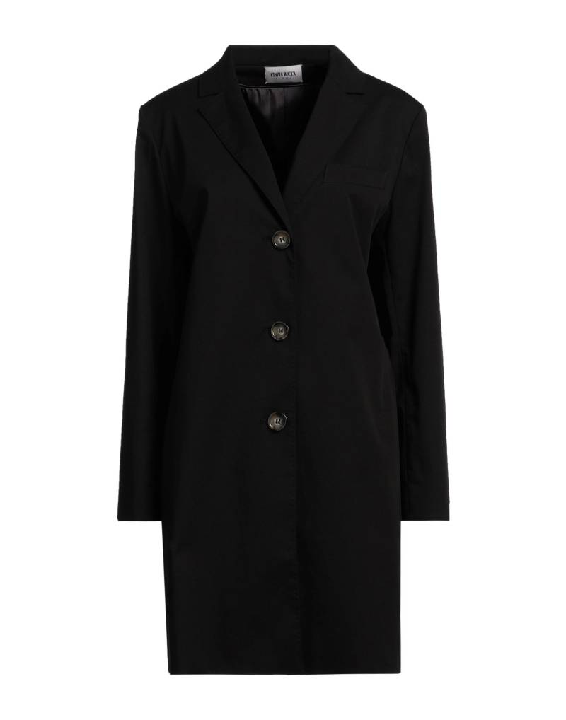 CINZIA ROCCA Jacke, Mantel & Trenchcoat Damen Schwarz von CINZIA ROCCA
