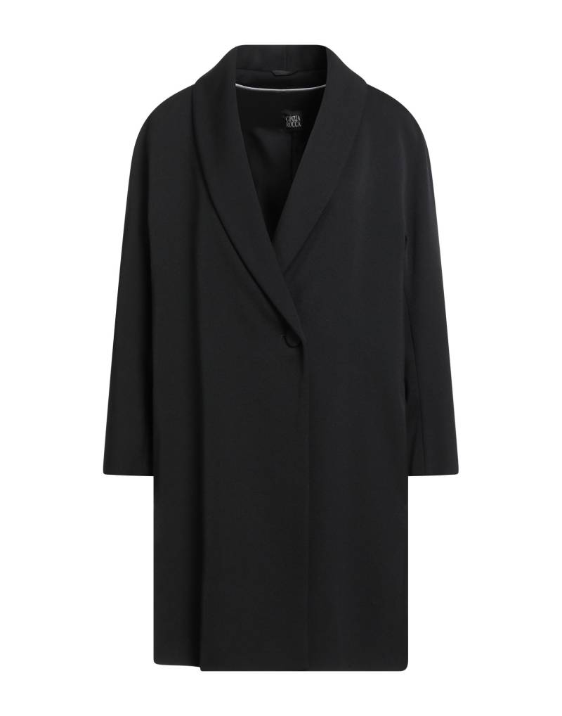 CINZIA ROCCA Jacke, Mantel & Trenchcoat Damen Schwarz von CINZIA ROCCA