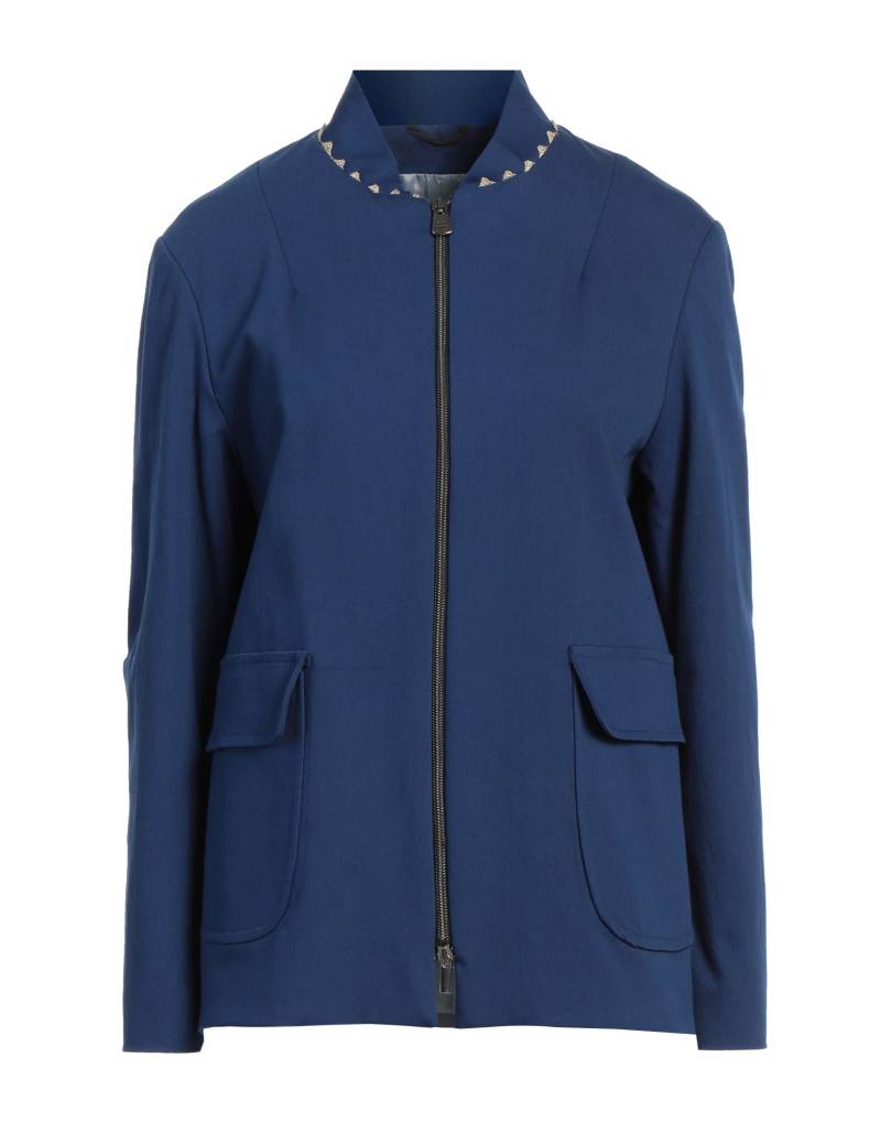 CINZIA ROCCA Jacke & Anorak Damen Blau von CINZIA ROCCA