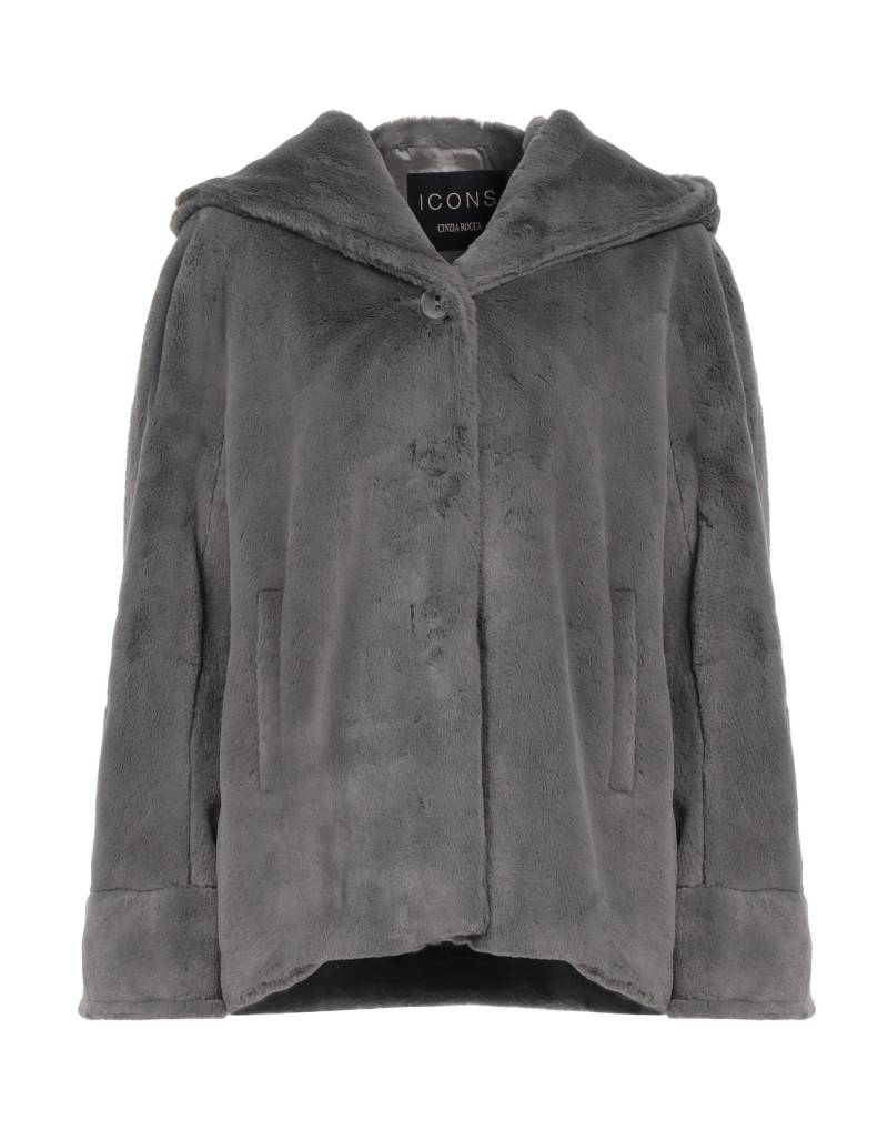 CINZIA ROCCA Shearling- & Kunstfell Damen Grau von CINZIA ROCCA