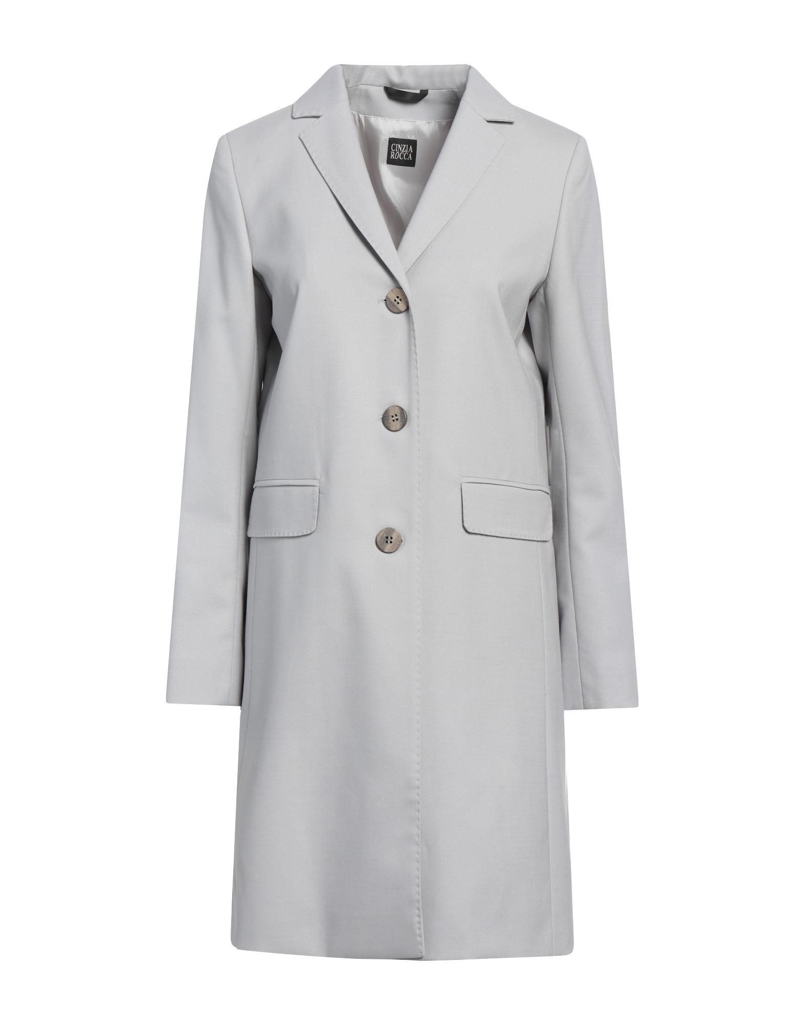 CINZIA ROCCA Jacke, Mantel & Trenchcoat Damen Grau von CINZIA ROCCA