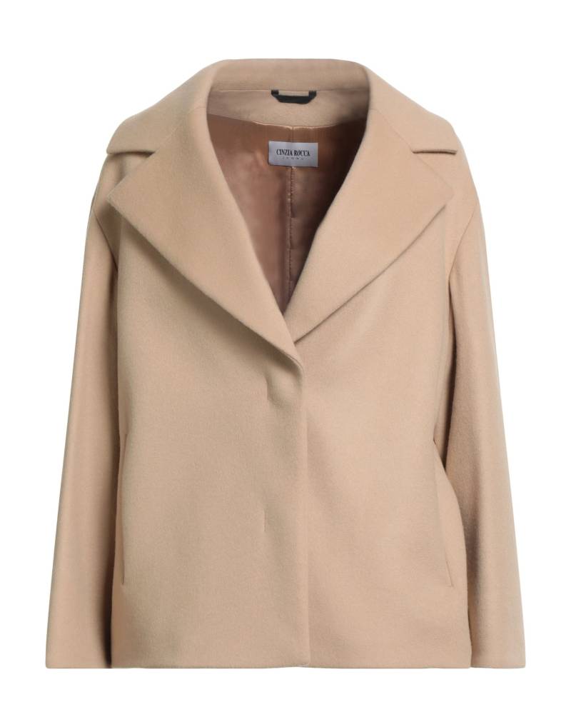CINZIA ROCCA Mantel Damen Beige von CINZIA ROCCA