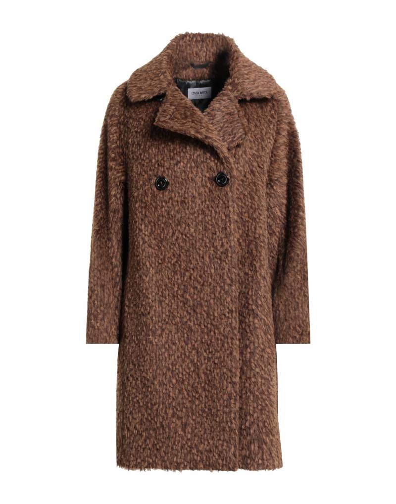 CINZIA ROCCA Mantel Damen Braun von CINZIA ROCCA