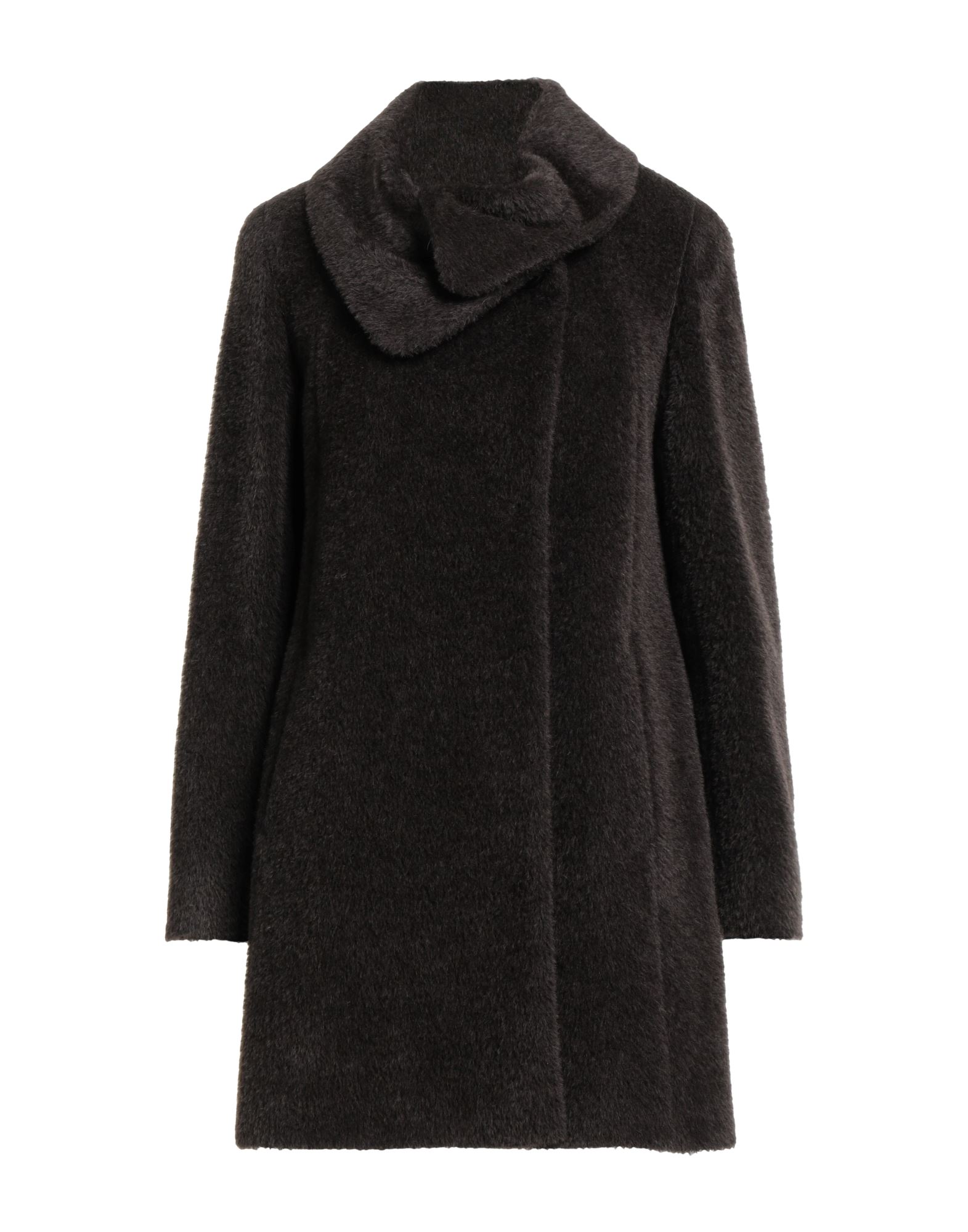 CINZIA ROCCA Mantel Damen Dunkelbraun CINZIA ROCCA Mantel Damen Dunkelbraun von CINZIA ROCCA