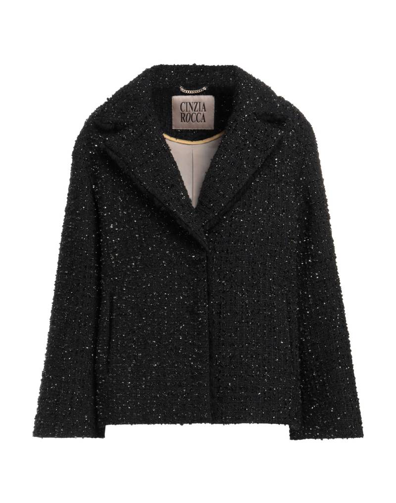CINZIA ROCCA Mantel Damen Schwarz von CINZIA ROCCA