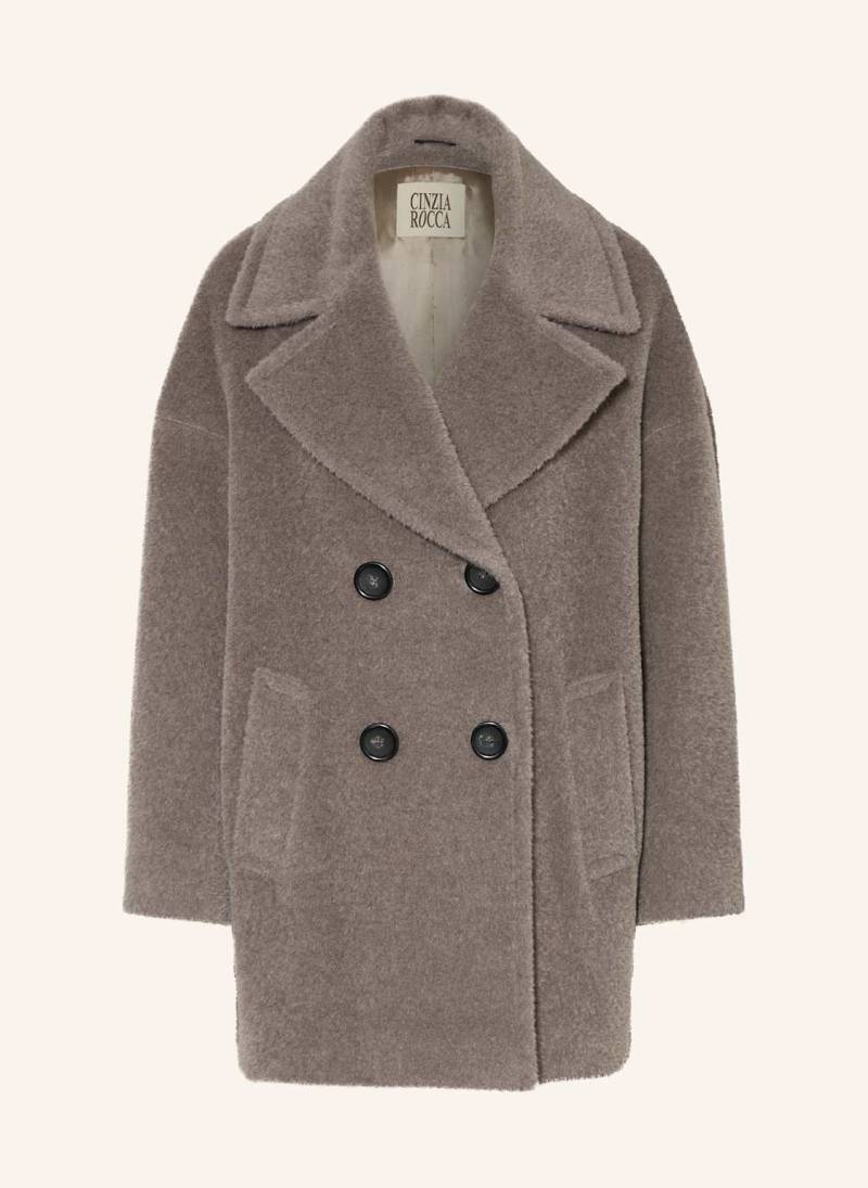 Cinzia Rocca Cabanjacke Mit Alpaka grau von CINZIA ROCCA