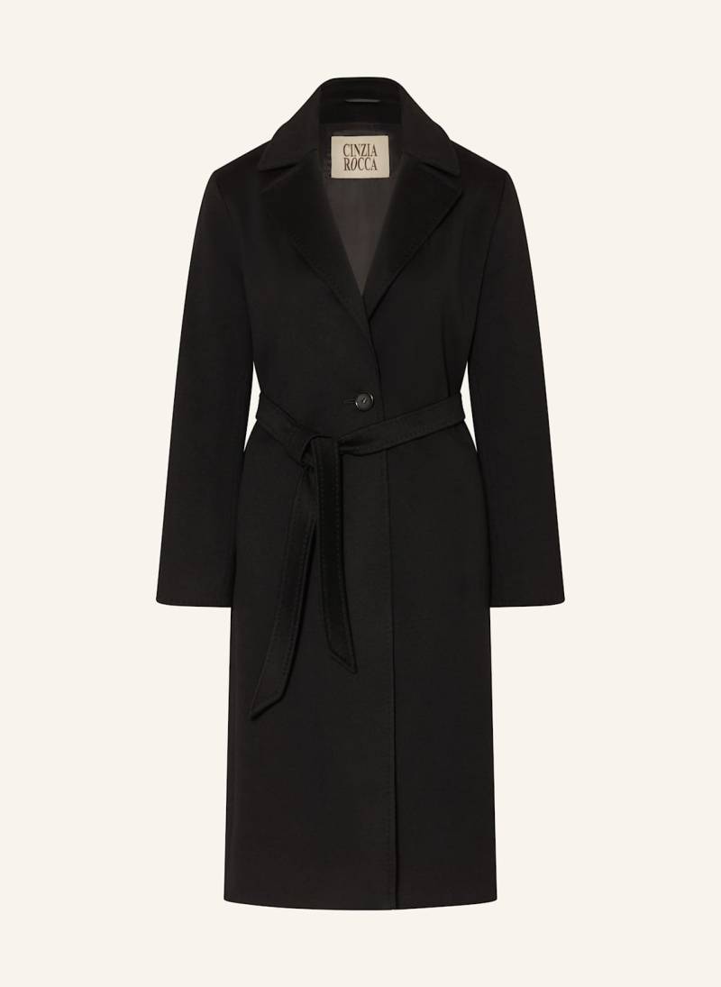 Cinzia Rocca Trenchcoat schwarz von CINZIA ROCCA