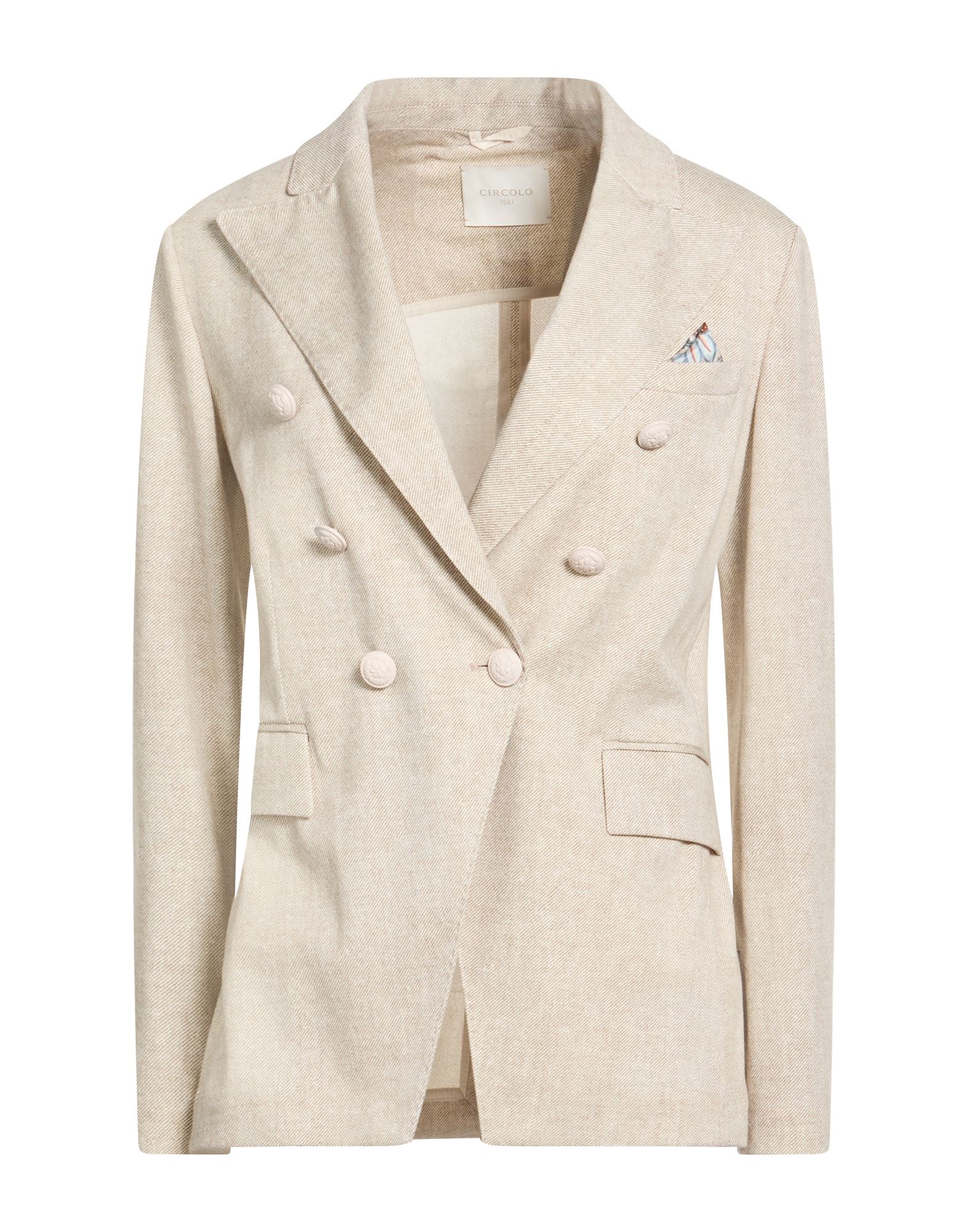 CIRCOLO 1901 Blazer Damen Beige von CIRCOLO 1901