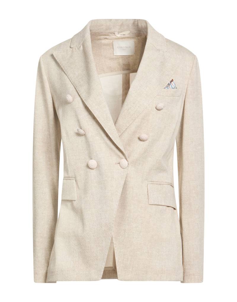 CIRCOLO 1901 Blazer Damen Beige von CIRCOLO 1901
