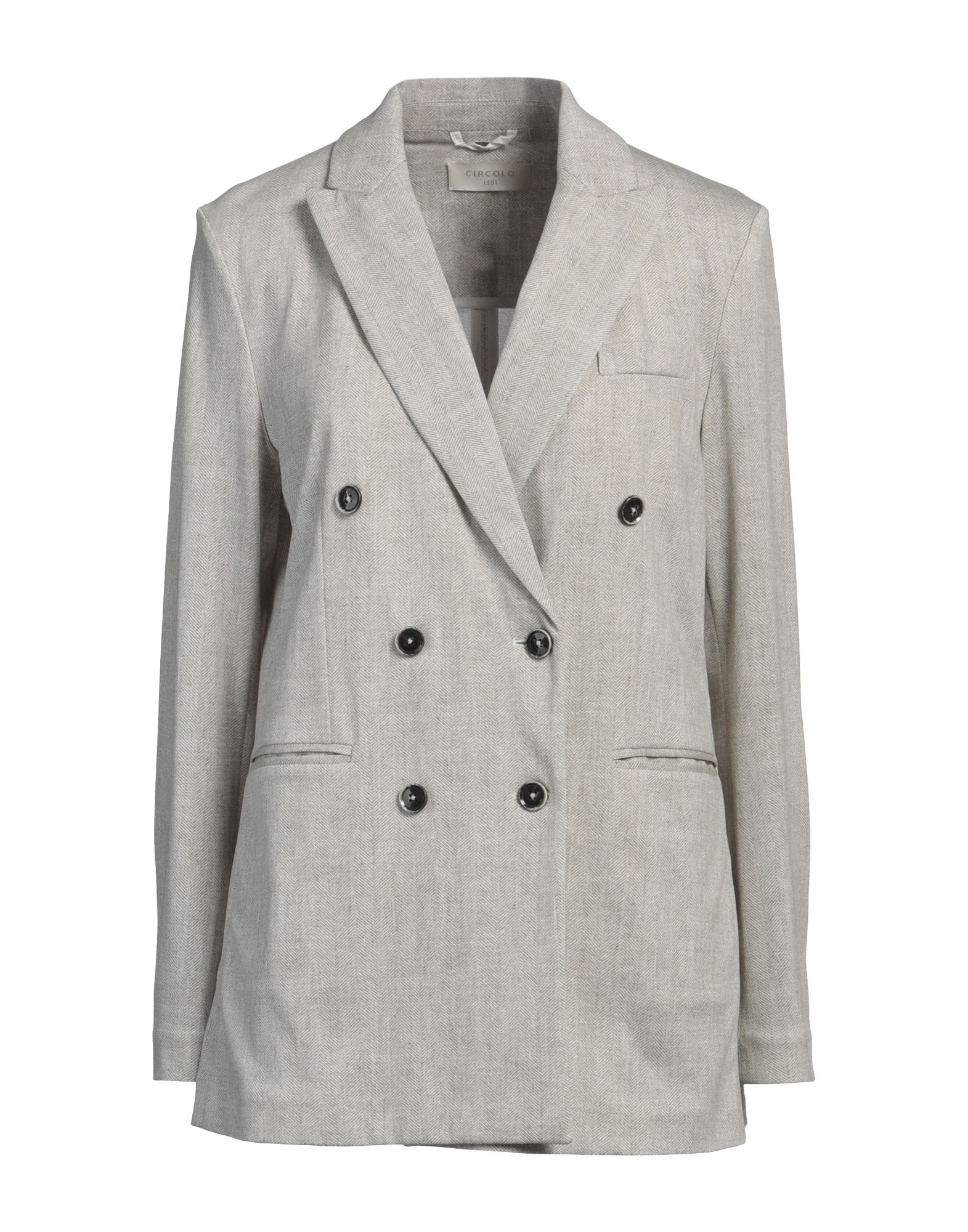 CIRCOLO 1901 Blazer Damen Beige CIRCOLO 1901 Blazer Damen Beige von CIRCOLO 1901