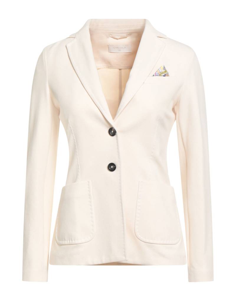 CIRCOLO 1901 Blazer Damen Cremeweiß von CIRCOLO 1901