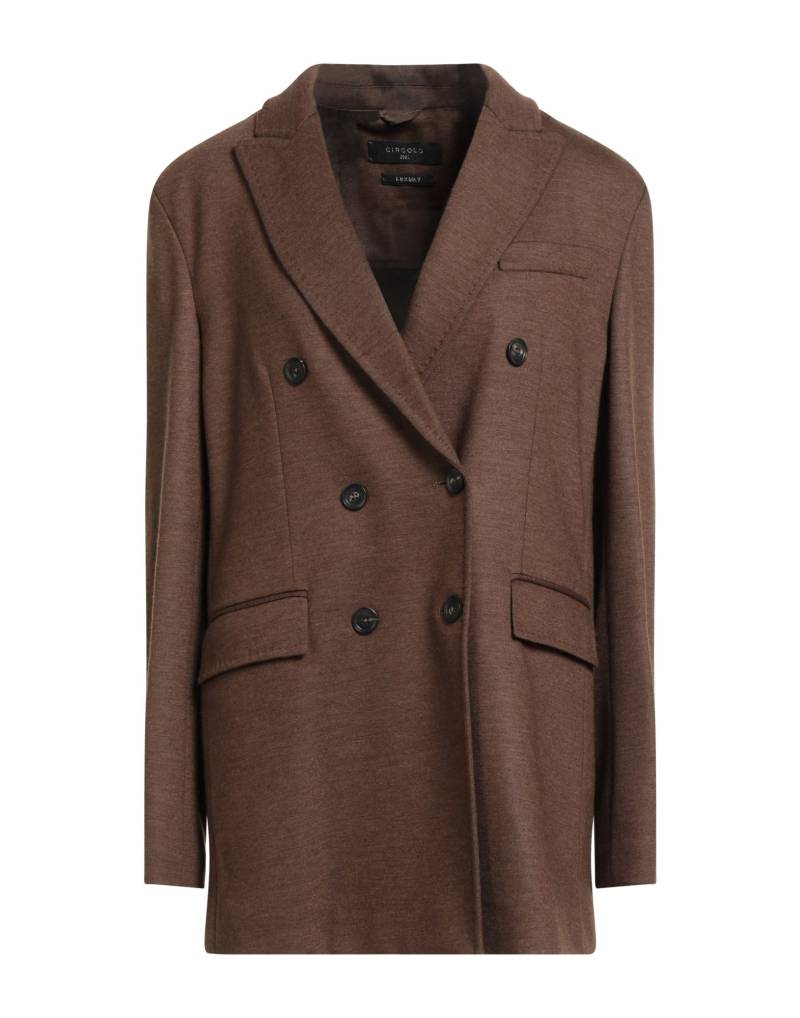 CIRCOLO 1901 Blazer Damen Dunkelbraun von CIRCOLO 1901