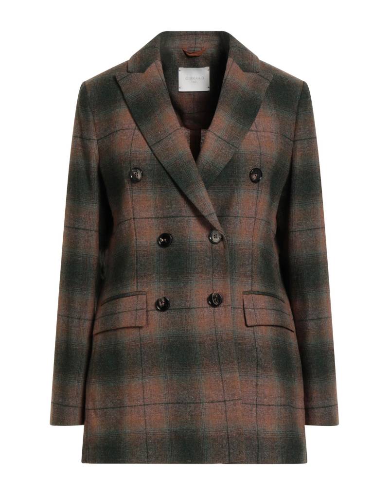 CIRCOLO 1901 Blazer Damen Dunkelgrün von CIRCOLO 1901