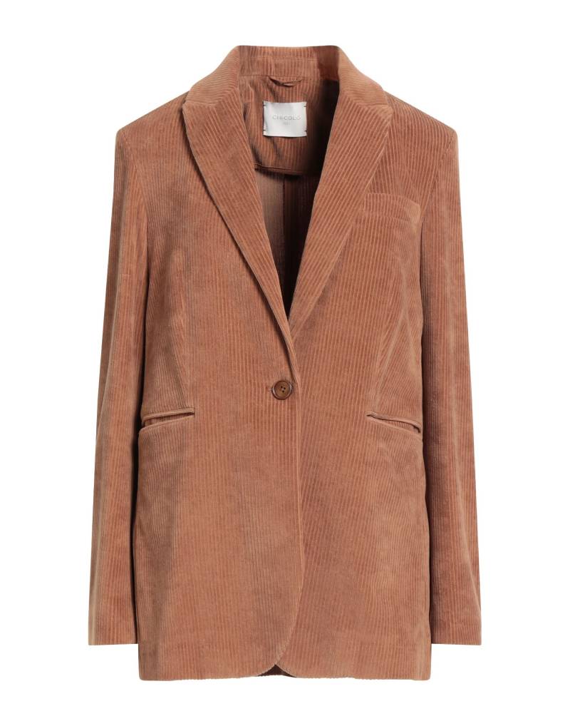 CIRCOLO 1901 Blazer Damen Hellbraun von CIRCOLO 1901