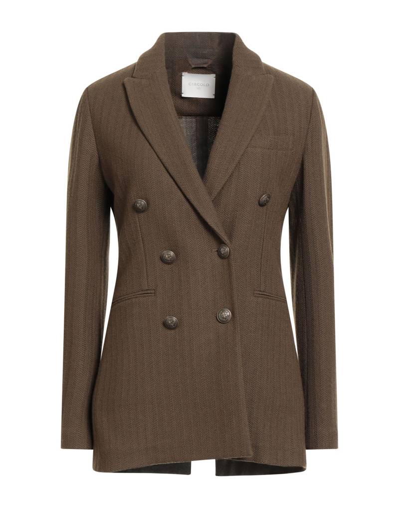 CIRCOLO 1901 Blazer Damen Khaki von CIRCOLO 1901