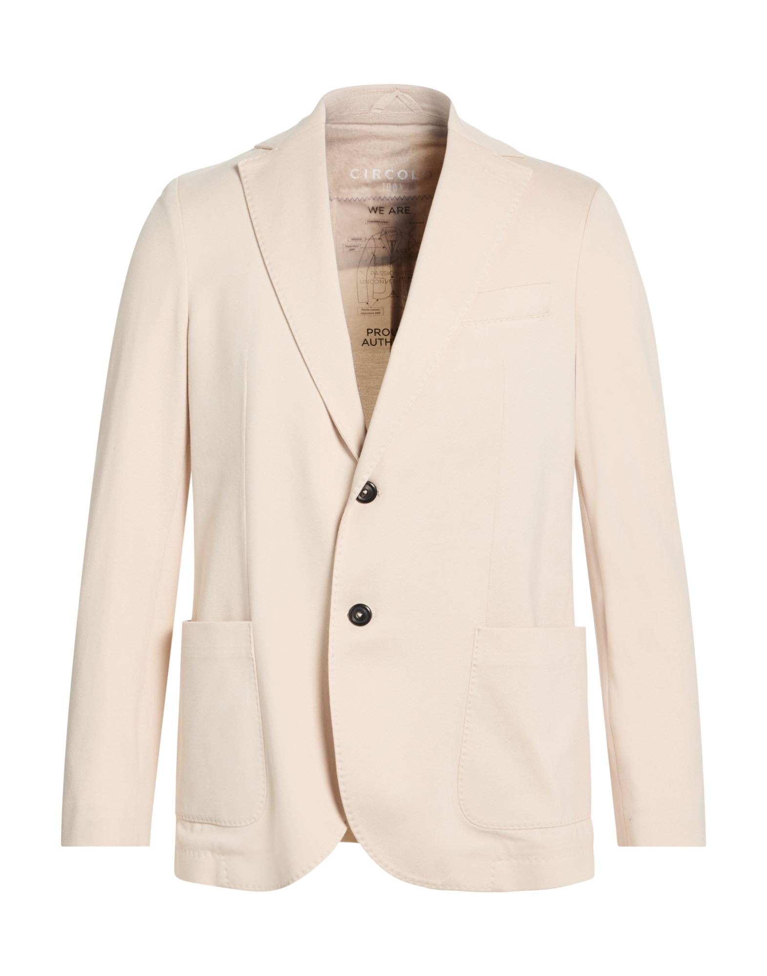 CIRCOLO 1901 Blazer Herren Beige von CIRCOLO 1901