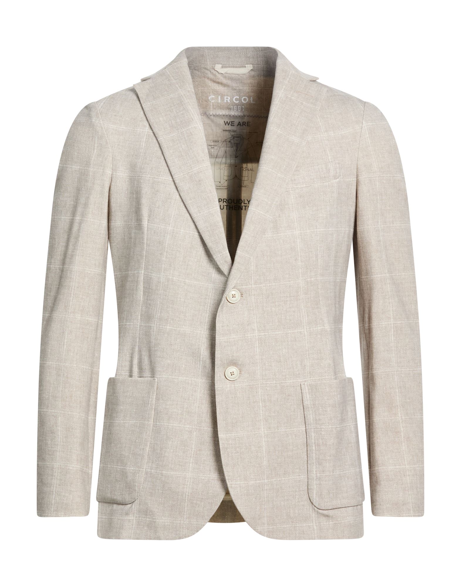 CIRCOLO 1901 Blazer Herren Beige von CIRCOLO 1901