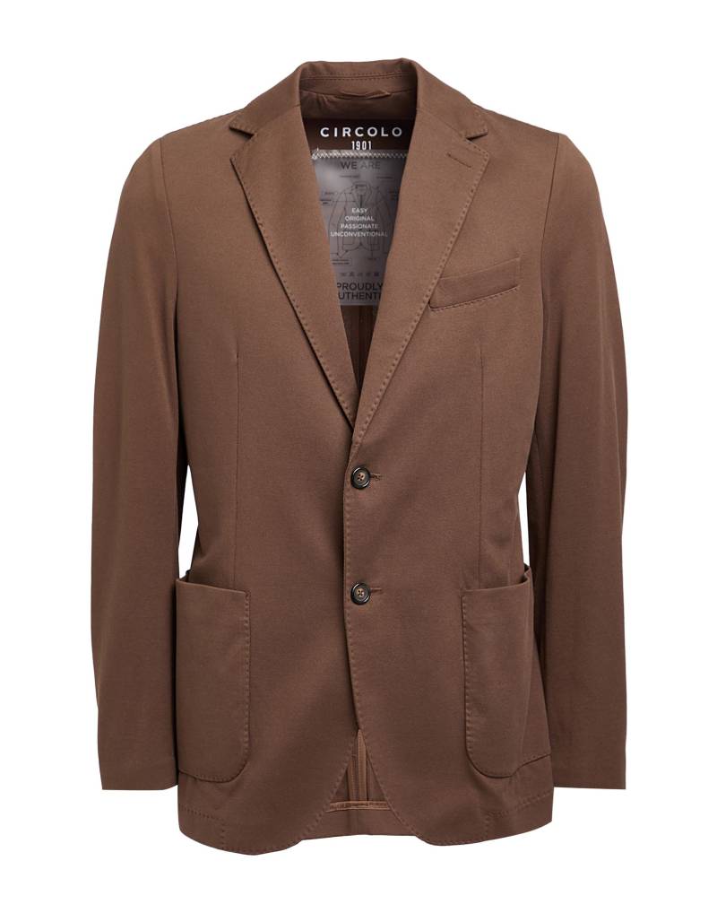 CIRCOLO 1901 Blazer Herren Dunkelbraun von CIRCOLO 1901