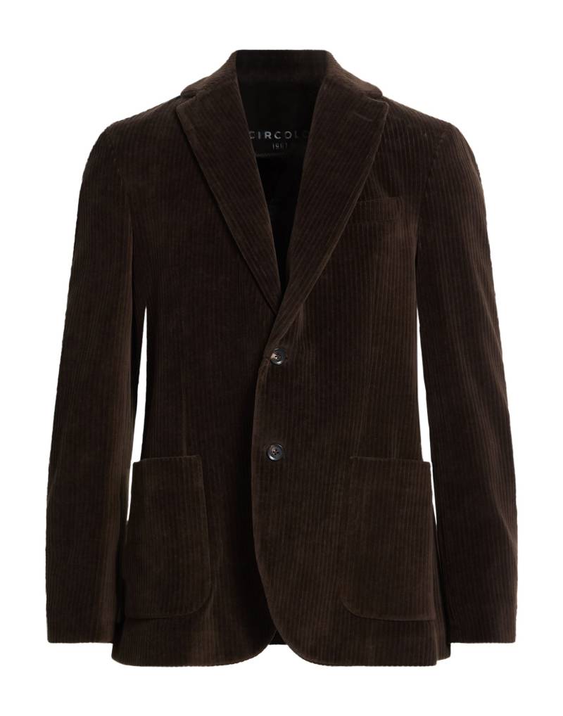 CIRCOLO 1901 Blazer Herren Dunkelbraun von CIRCOLO 1901