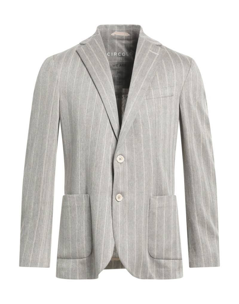 CIRCOLO 1901 Blazer Herren Hellgrau von CIRCOLO 1901