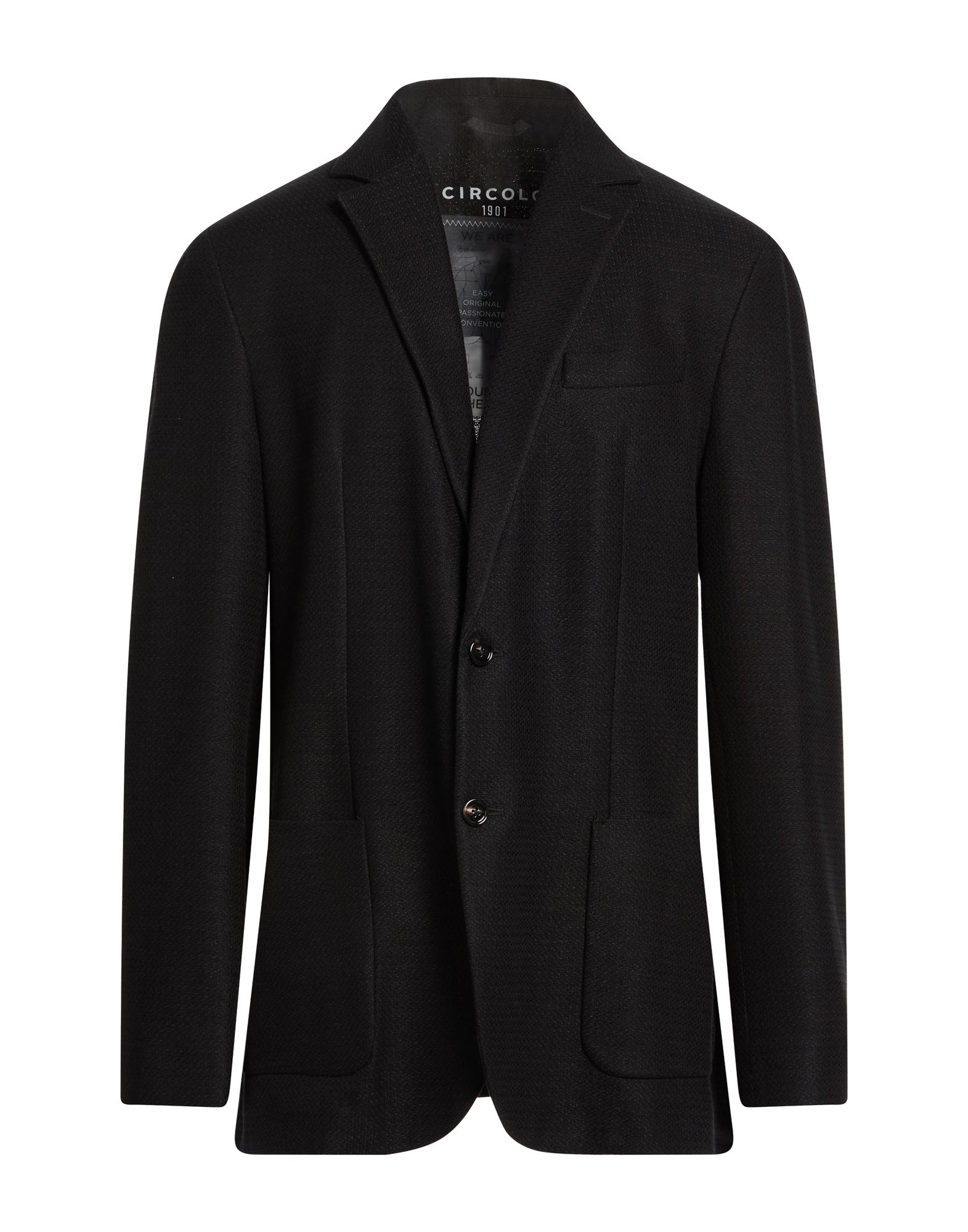 CIRCOLO 1901 Blazer Herren Schwarz von CIRCOLO 1901