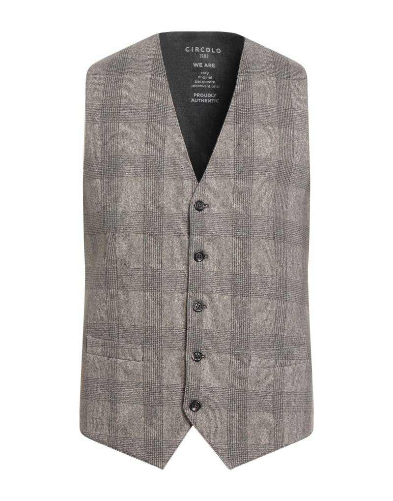 CIRCOLO 1901 Couture-weste Herren Maulwurfsgrau von CIRCOLO 1901