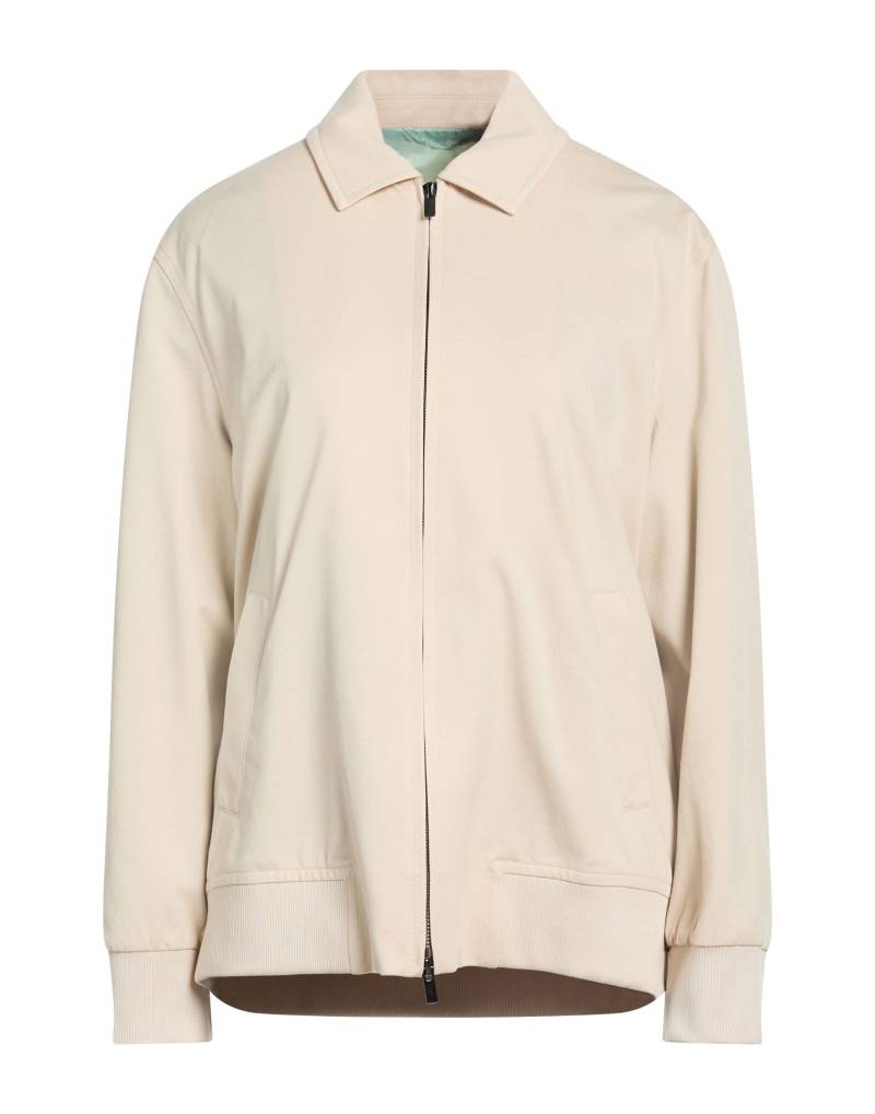 CIRCOLO 1901 Jacke & Anorak Damen Beige von CIRCOLO 1901