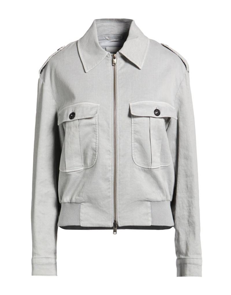 CIRCOLO 1901 Jacke & Anorak Damen Grau von CIRCOLO 1901